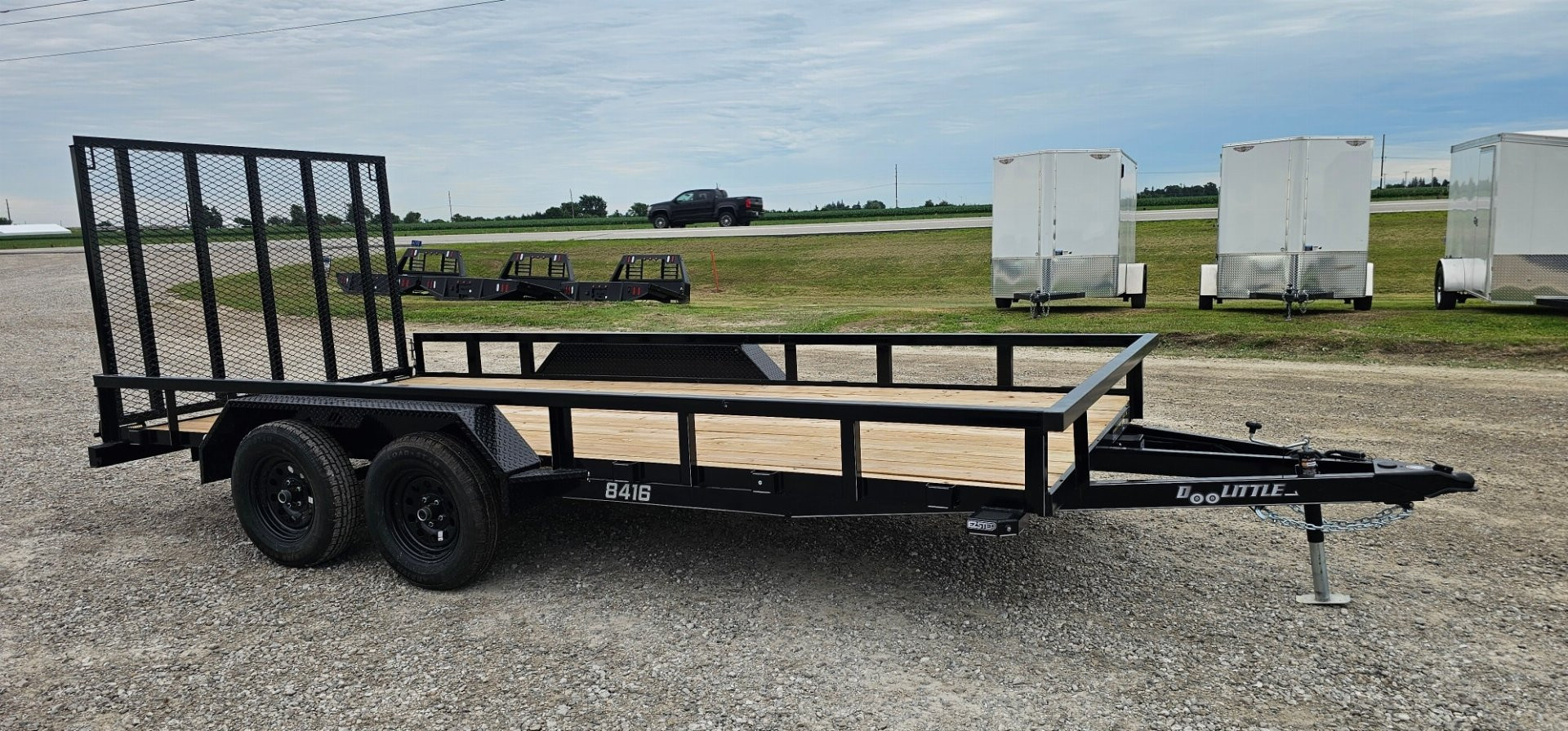 New 2025 Doolittle Trailers 84x16 7k Tube Top Utility Trailer