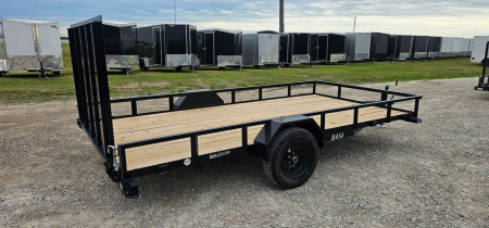 New 2025 Doolittle Trailers 84x14 3k Rally Sport Utility Trailer