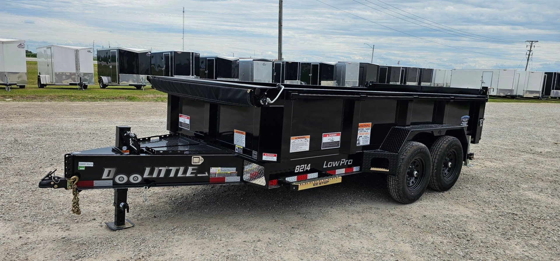 New 2025 Doolittle Trailers 82x14 Master Dump 14k Dump Trailer