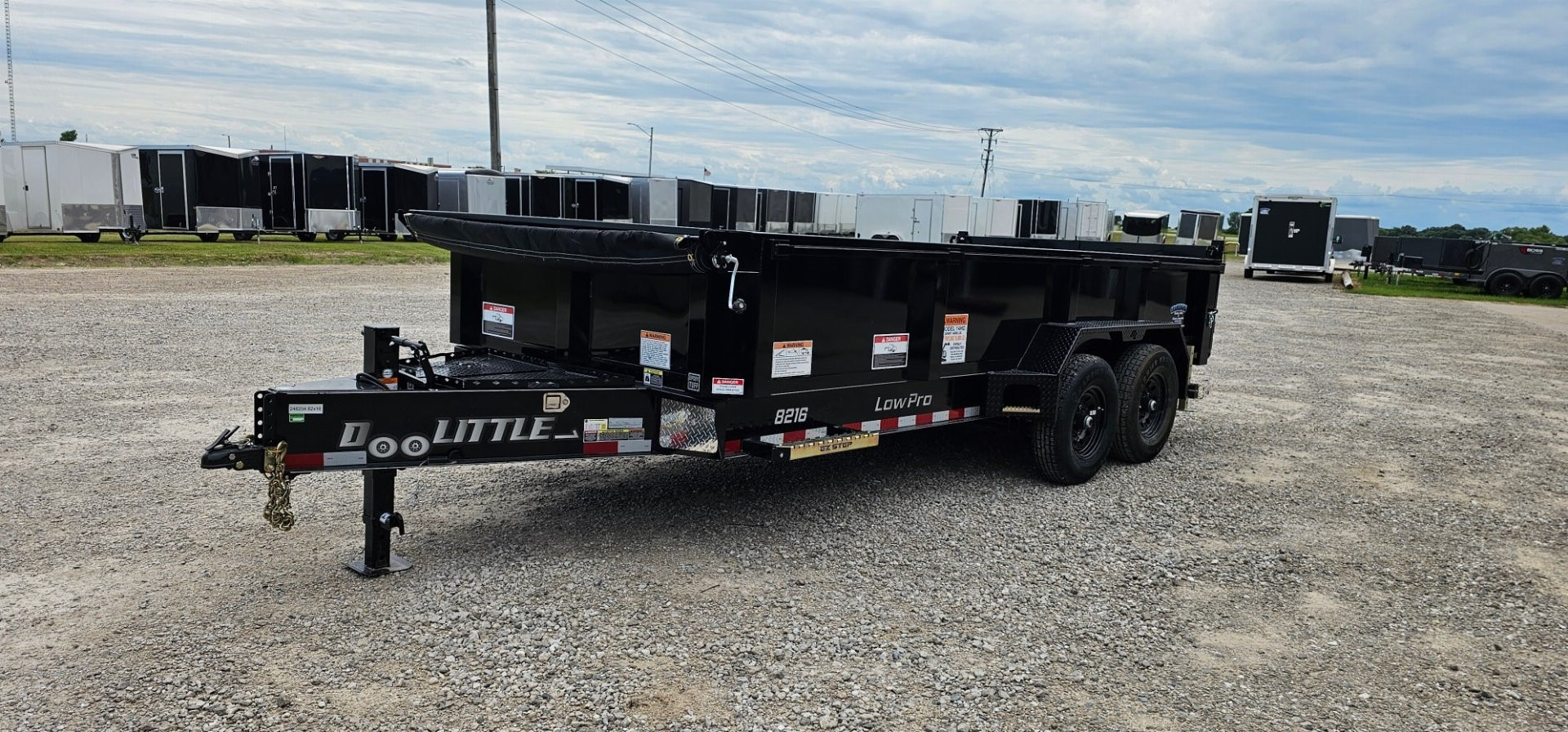 New 2025 Doolittle Trailers 83x16 Master Dump 14k Dump Trailer