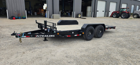 Used 2023 PJ Trailers 83x16 14k Tilt Deck Equipment Trailer