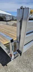 New 2025 H&H Trailers 82x16 7k Aluminum Rail Side Utility Trailer