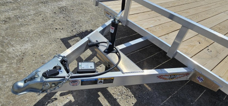 New 2025 H&H Trailers 82x16 7k Aluminum Rail Side Utility Trailer