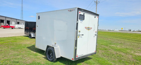 New 2025 H&H 6x10 Enclosed Trailer