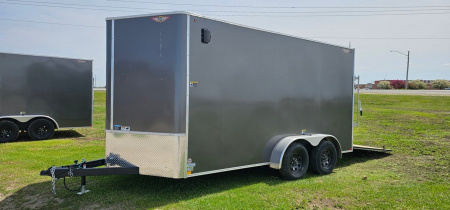 New 2025 H&H 7x14 Enclosed Trailer