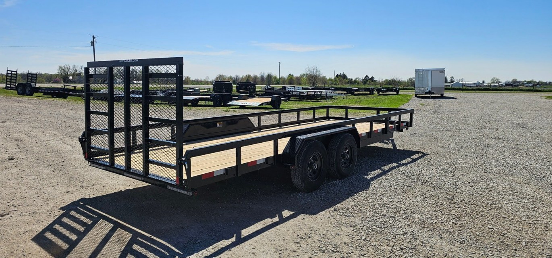 New 2025 H&H 82x20 10K Landscape/Utility Trailer