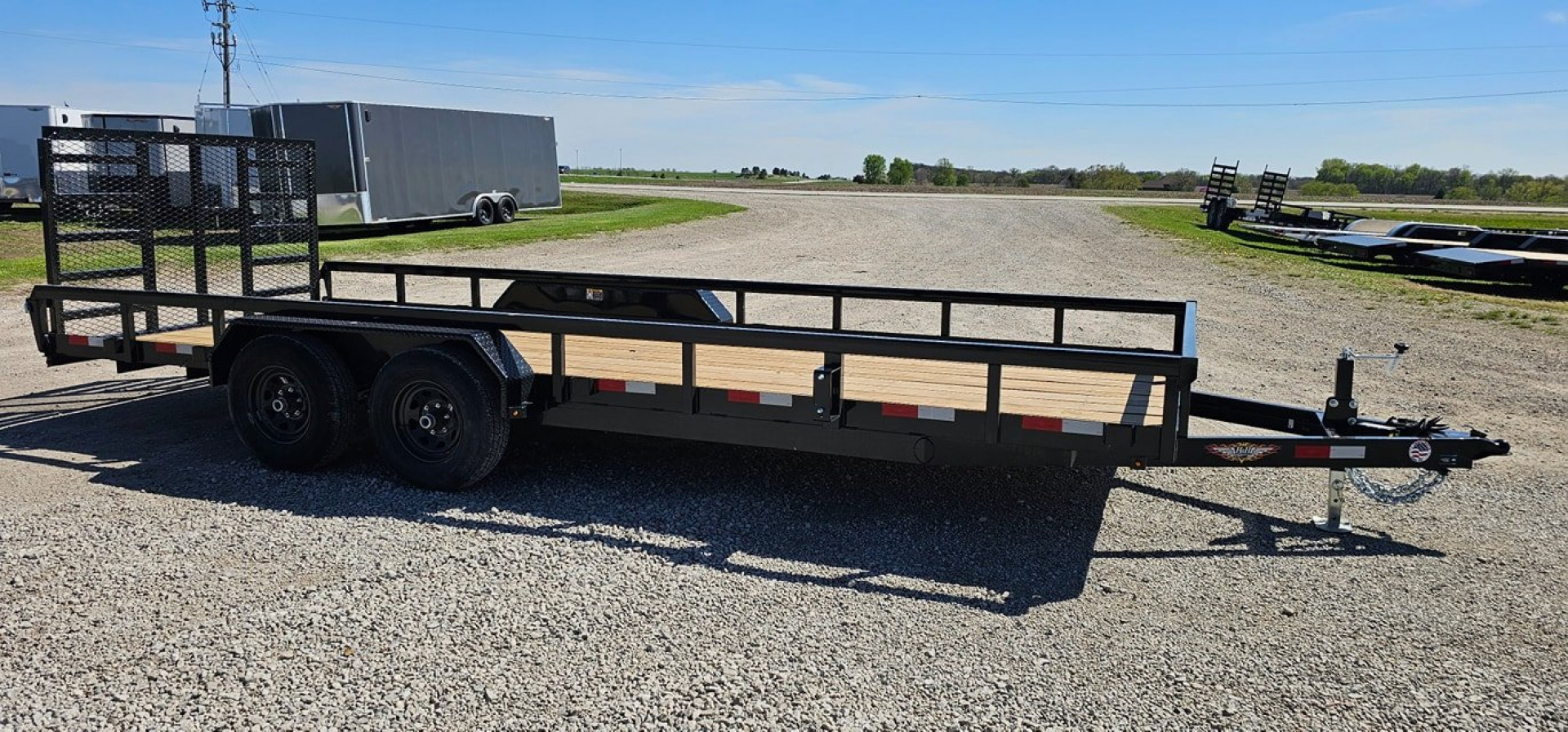 New 2025 H&H 82x20 10K Landscape/Utility Trailer