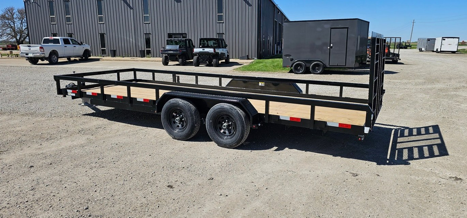 New 2025 H&H 82x20 10K Landscape/Utility Trailer