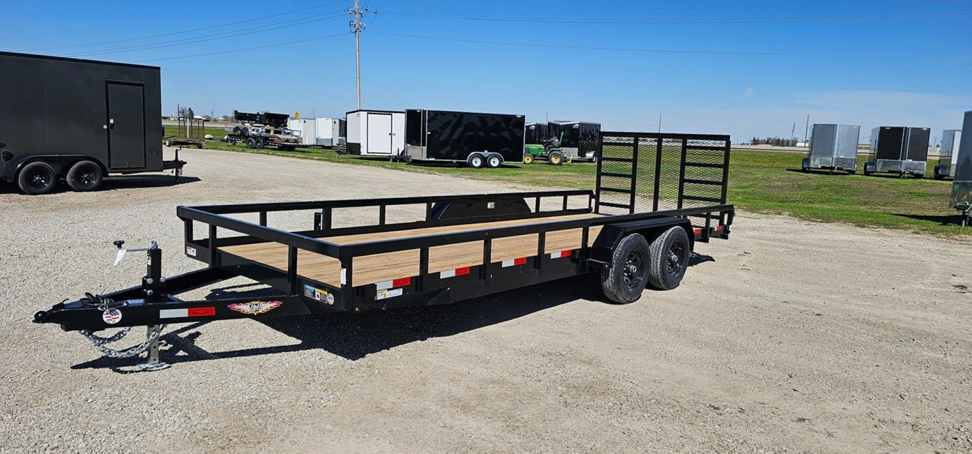 New 2025 H&H 82x20 10K Landscape/Utility Trailer
