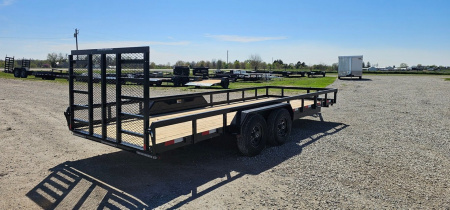 New 2025 H&H 82x20 10K Landscape/Utility Trailer