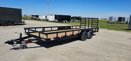 New 2025 H&H 82x20 10K Landscape/Utility Trailer