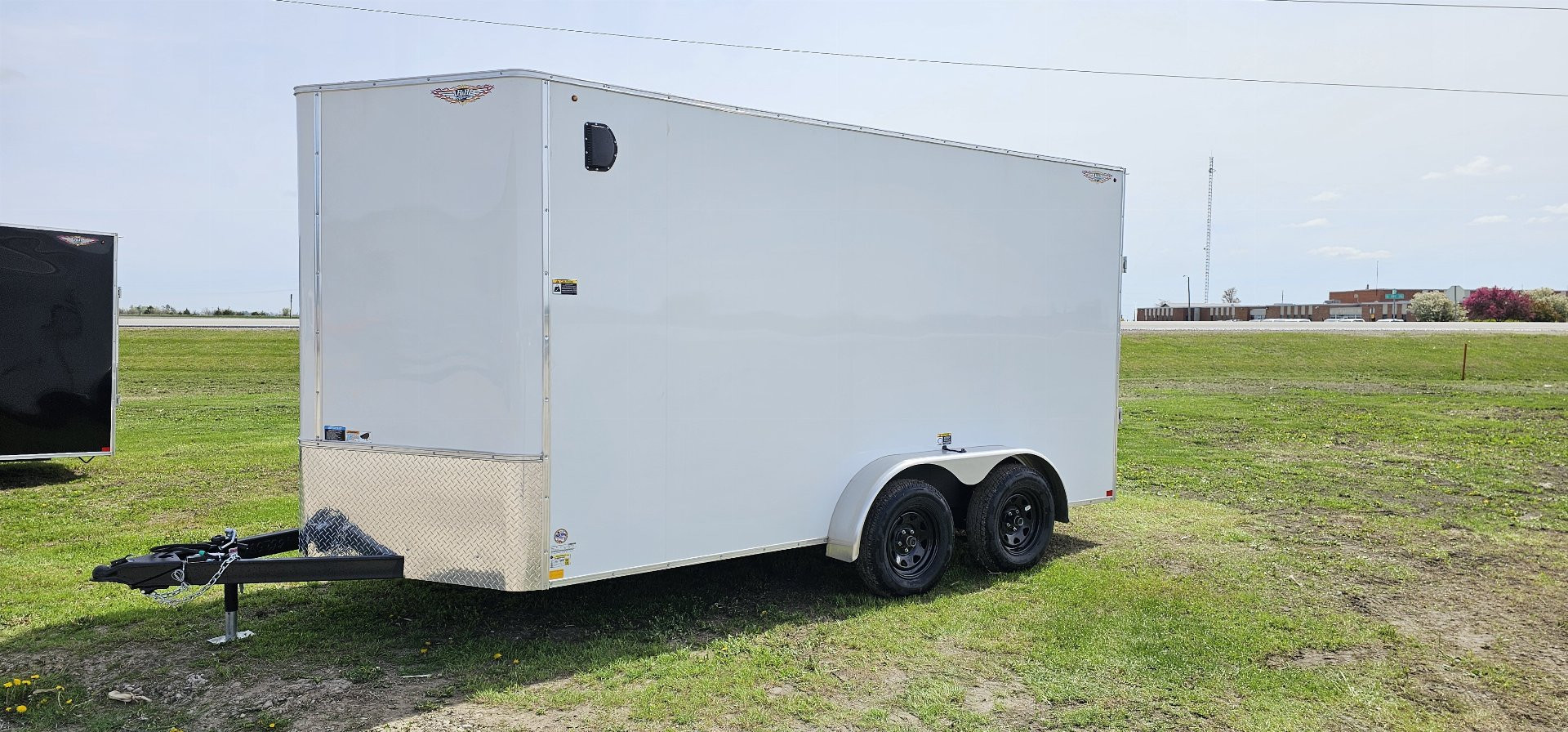 New 2025 H&H 7x14 Enclosed Trailer