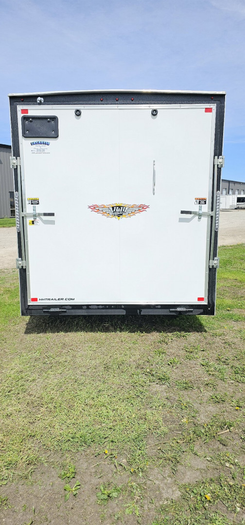 New 2025 H&H 7x14 Enclosed Trailer