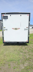 New 2025 H&H 7x14 Enclosed Trailer