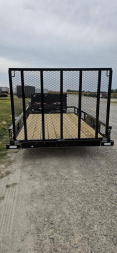 New 2025 Doolittle Trailer Mfg 84x14 Tube Top Utility Trailer
