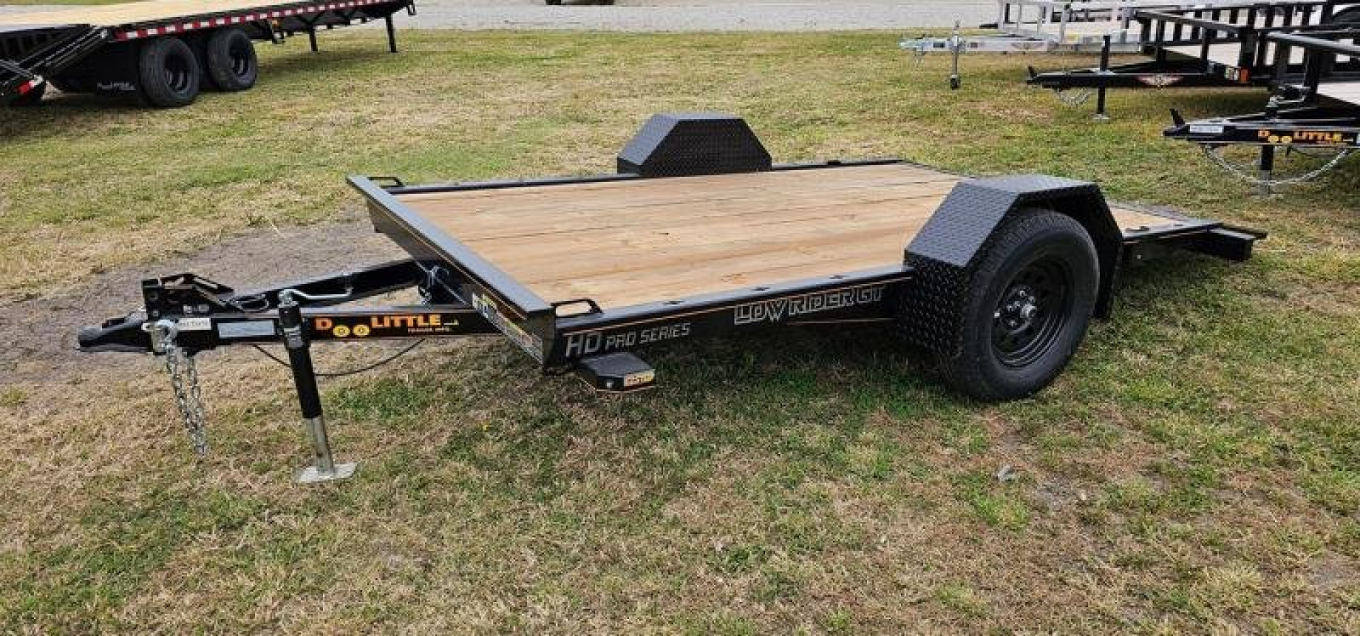 New 2024 Doolittle Trailer Mfg 72x12 Low Rider GT Tilt Trailer