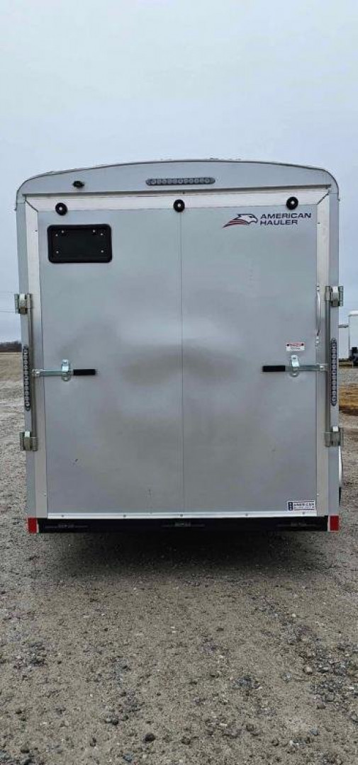 New 2025 American Hauler Night Hawk Round Top 6x12 Cargo / Enclosed Trailer