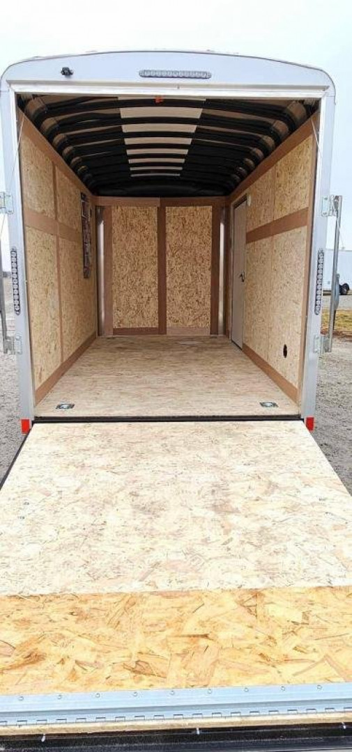 New 2025 American Hauler Night Hawk Round Top 6x12 Cargo / Enclosed Trailer