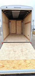 New 2025 American Hauler Night Hawk Round Top 6x12 Cargo / Enclosed Trailer