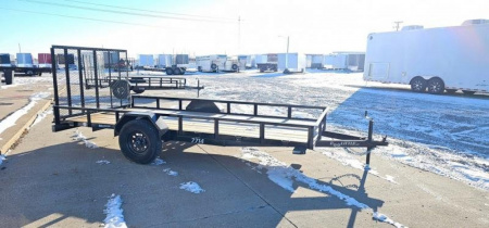 New 2025 Doolittle Trailer Mfg 77x14 Rally Sport Utility Trailer
