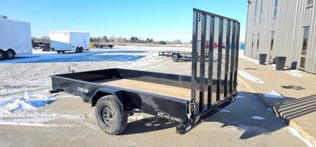 New 2025 Doolittle Trailer Mfg SS77x12 Utility Trailer