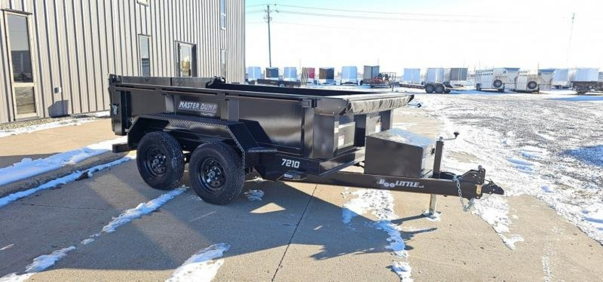 New 2025 Doolittle Trailer Mfg 72x10 Master Dump 7k Dump Trailer