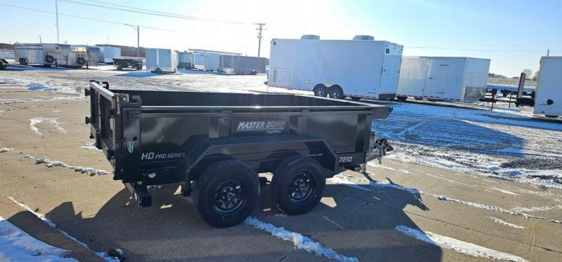 New 2025 Doolittle Trailer Mfg 72x10 Master Dump 7k Dump Trailer