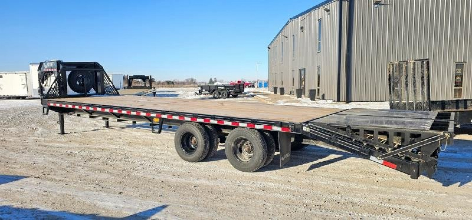 New 2025 Doolittle Trailer Mfg 102x30 Brute Force 25.5k Gooseneck Deckover Trailer