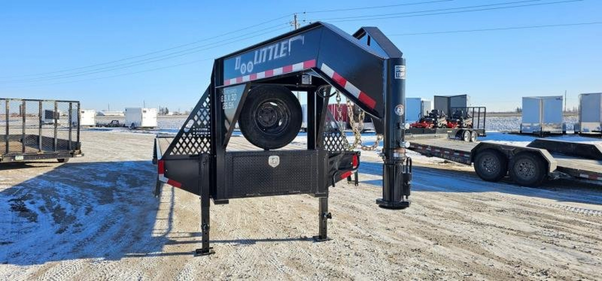 New 2025 Doolittle Trailer Mfg 102x30 Brute Force 25.5k Gooseneck Deckover Trailer