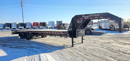 New 2025 Doolittle Trailer Mfg 102x30 Brute Force 25.5k Gooseneck Deckover Trailer