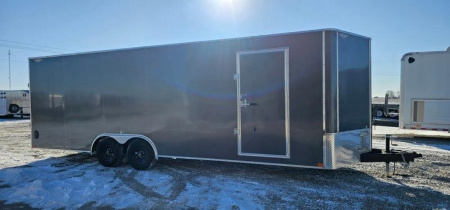 New 2024 H & H Trailers 8.5x24 10k Cargo / Enclosed Trailer