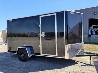 New 2024 H & H Trailers 6 x 12  Cargo / Enclosed Trailer