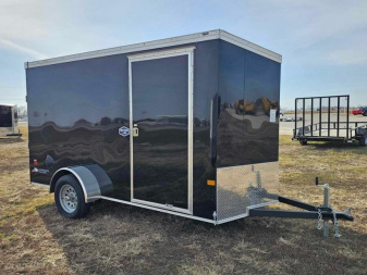 New 2024 American Hauler Night Hawk 6x12 Cargo / Enclosed Trailer