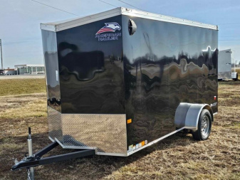 New 2024 American Hauler Night Hawk 6x12 Cargo / Enclosed Trailer