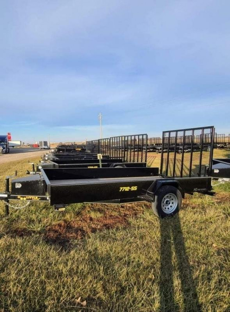 New 2023 Doolittle Trailer Mfg SS77x12 Utility Trailer