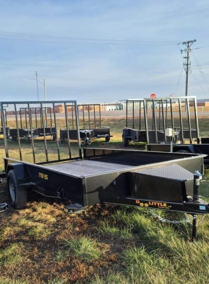 New 2023 Doolittle Trailer Mfg SS77x12 Utility Trailer