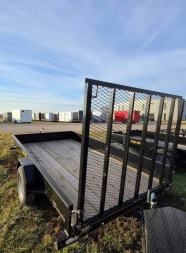 New 2023 Doolittle Trailer Mfg SS77x12 Utility Trailer