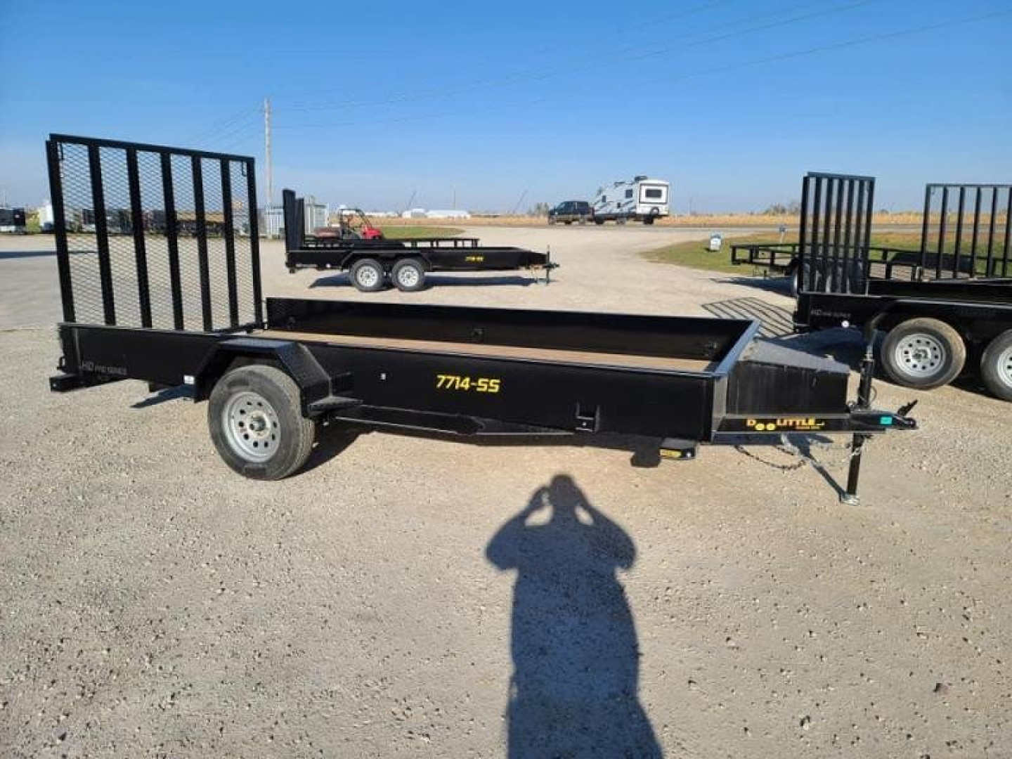 New 2023 Doolittle Trailer Mfg SS77x14 Utility Trailer