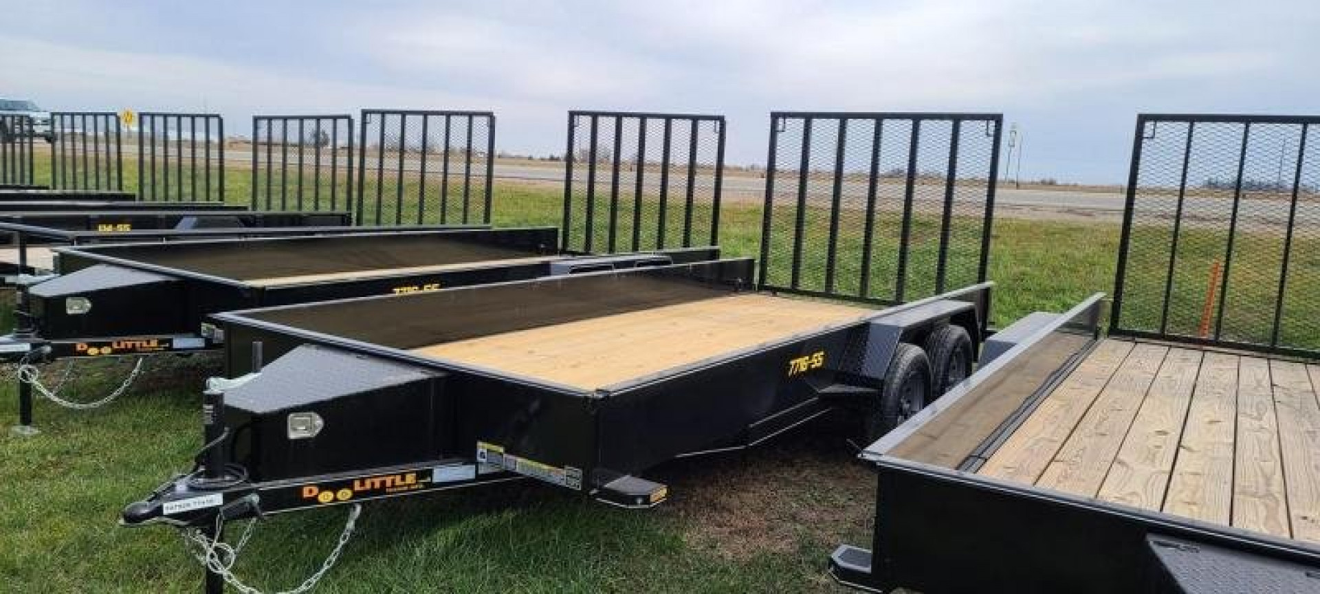 New 2022 Doolittle Trailer Mfg SS77x16 Utility Trailer