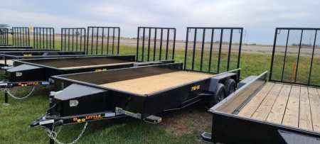 New 2022 Doolittle Trailer Mfg SS77x16 Utility Trailer