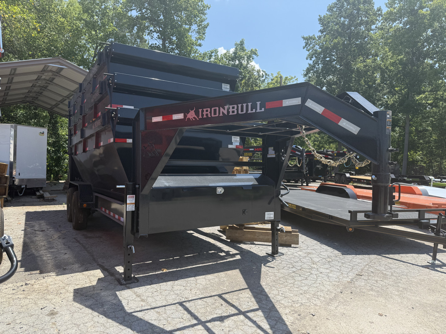 New 2026 Iron Bull RB 83X16 ROLL OFF BIN Dump Bodies