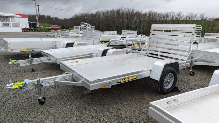 New 2026 Aluma 5'3" x 10 HD Utility Trailer w/ 4' Gate