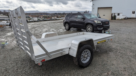 New 2026 Aluma 5'3" x 10 HD Utility Trailer w/ 4' Gate