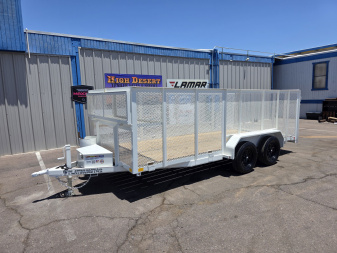 New 2025 DP Platinum Star 7x16 Landscape Utility Trailer