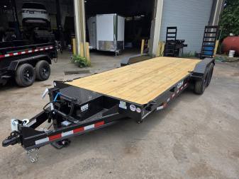 New 2025 Cam Superline 7X18 15,400K - KNEE RAMPS Equipment Trailer