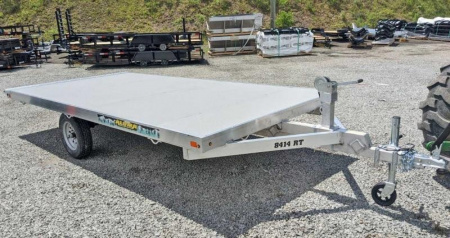 New 2026 Aluma 14' Raft Trailer w/ Roller & Winch