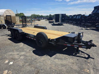 New 2025 Cam Superline 7X18 15,400K - KNEE RAMPS Equipment Trailer