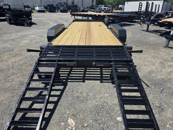 New 2025 Cam Superline 7X18 15,400K - KNEE RAMPS Equipment Trailer