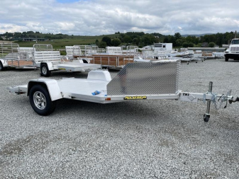 New 2026 Aluma 11' TRIKE Trailer w/ Pull Out Ramp