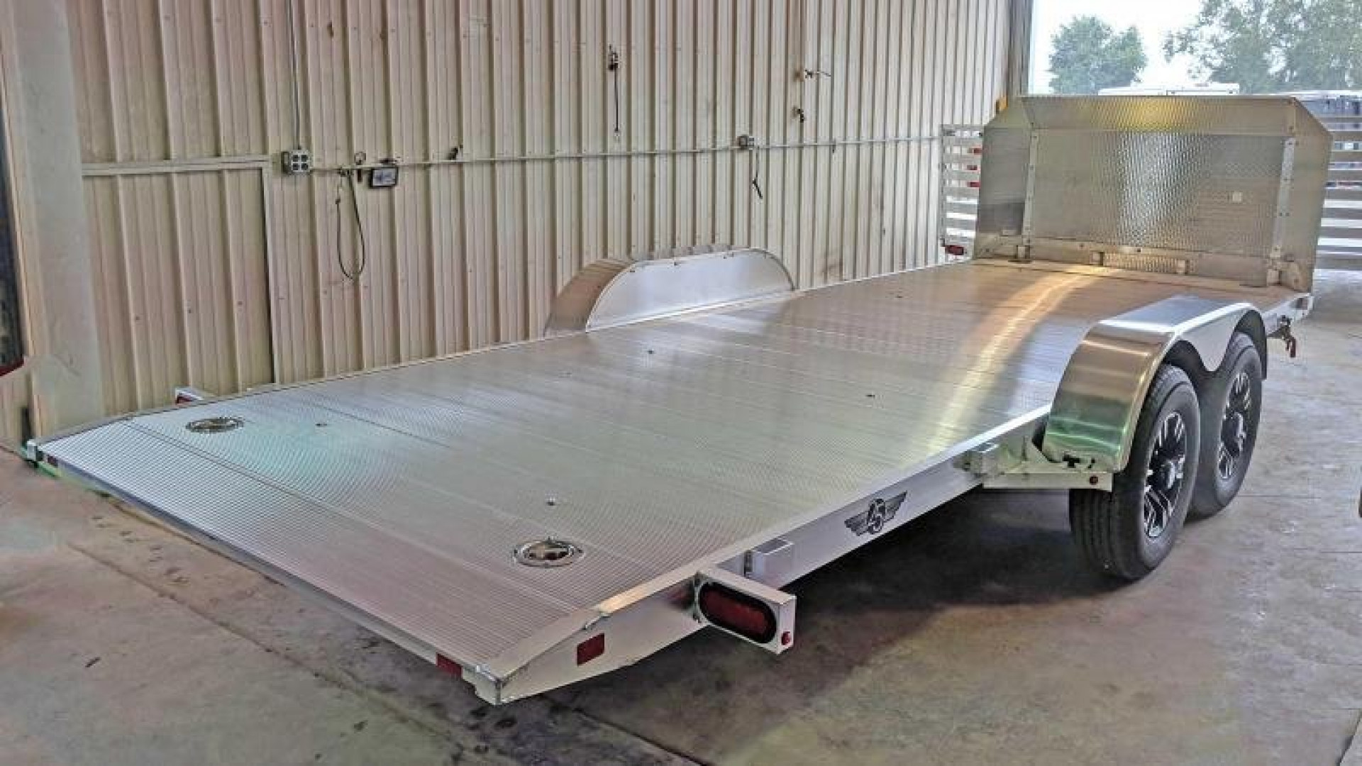 New 2026 Aluma 18' (20" Stationary + 18' Tilt) "25th Anniversary" Tilt Car Hauler